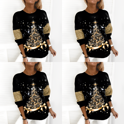 Christmas Sweater with Fir Tree