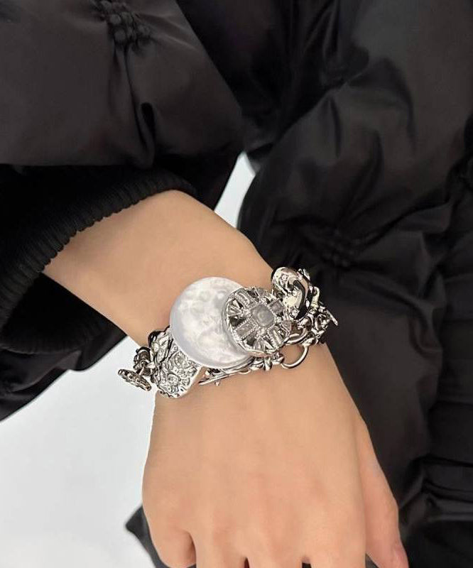 Boutique Silk Metal Chain Chain Bracelet