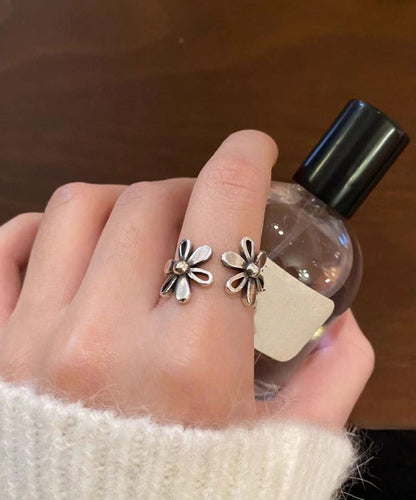 Boutique Silk Sterling Silver Rings Kx1015