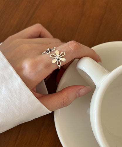 Boutique Silk Sterling Silver Rings Kx1015