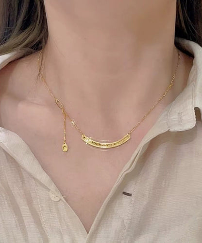 Gold Sterling Silver Overgild Fish Scale Smile Locket Necklace