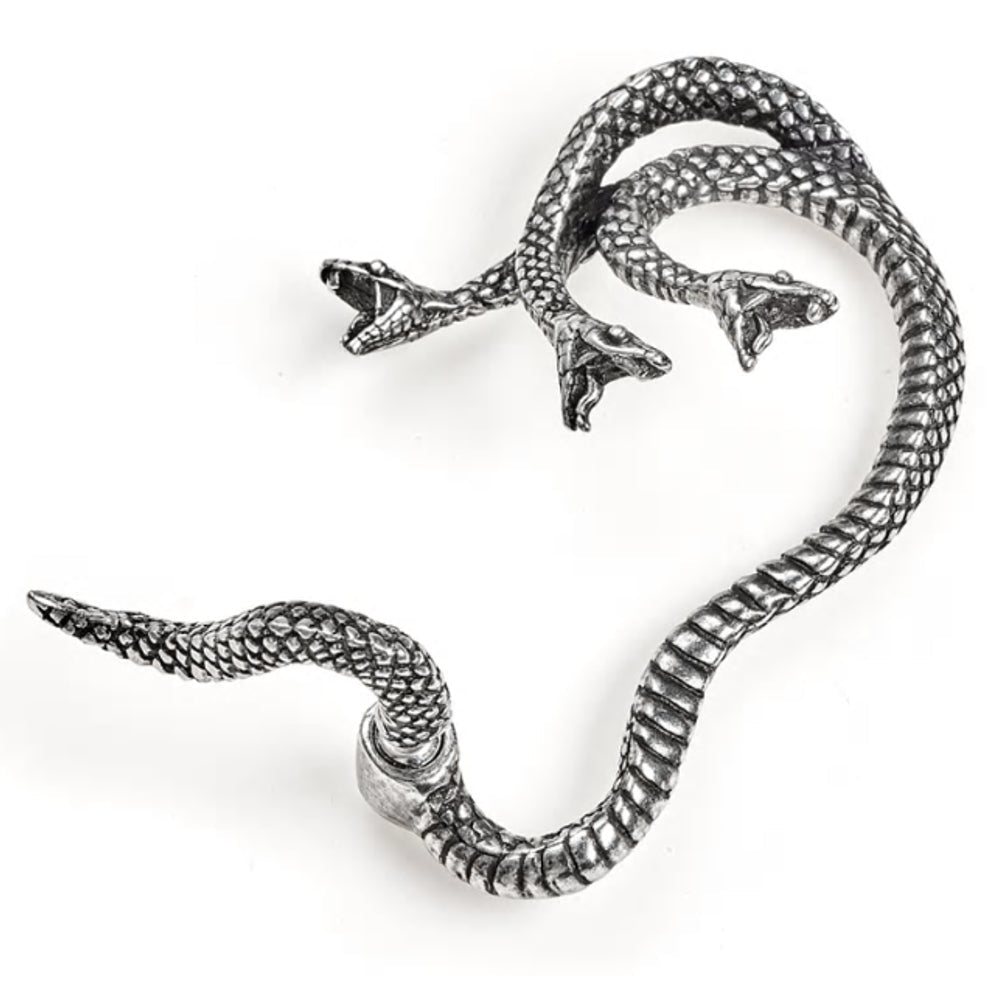 Khthonis Snake Ear Wrap by Alchemy Gothic
