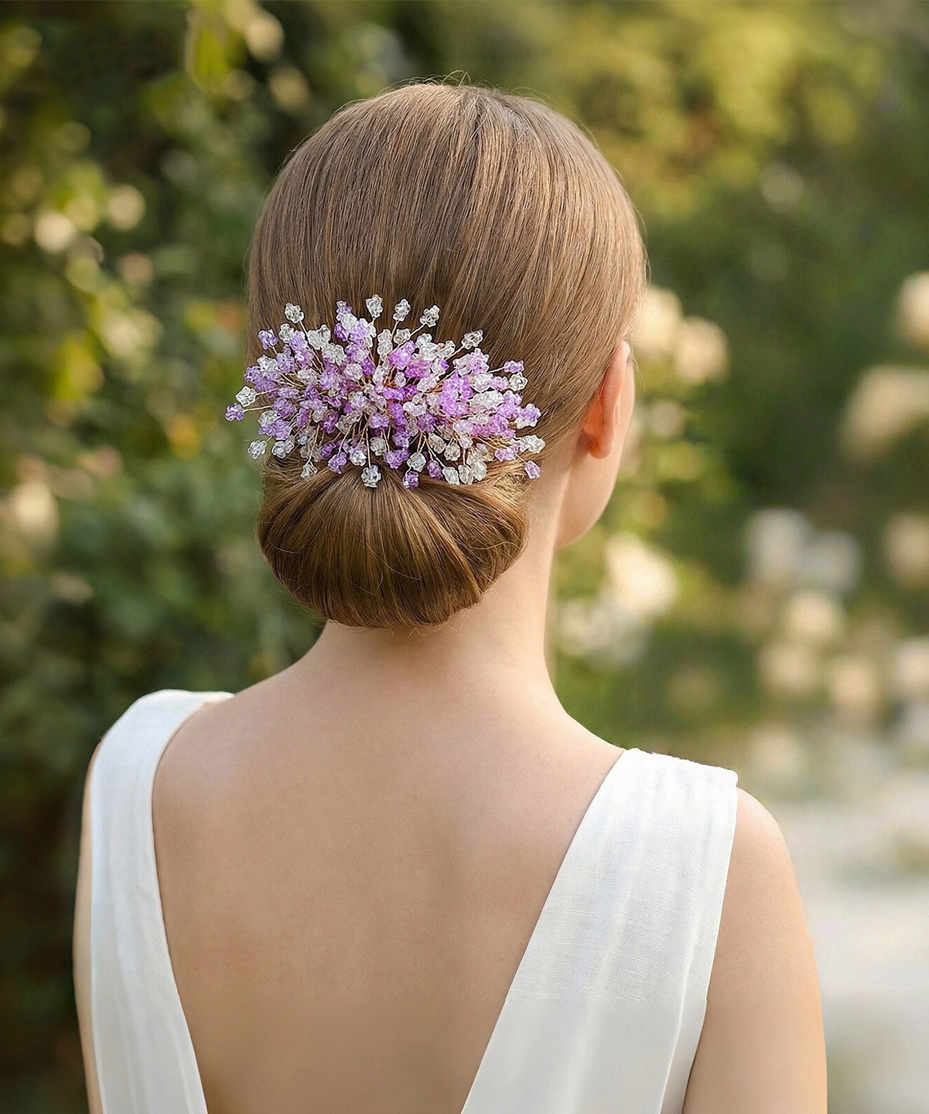 Light Green Alloy Hairpin