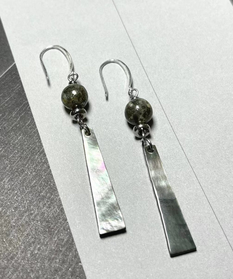 Original Design Silver Drop Earrings