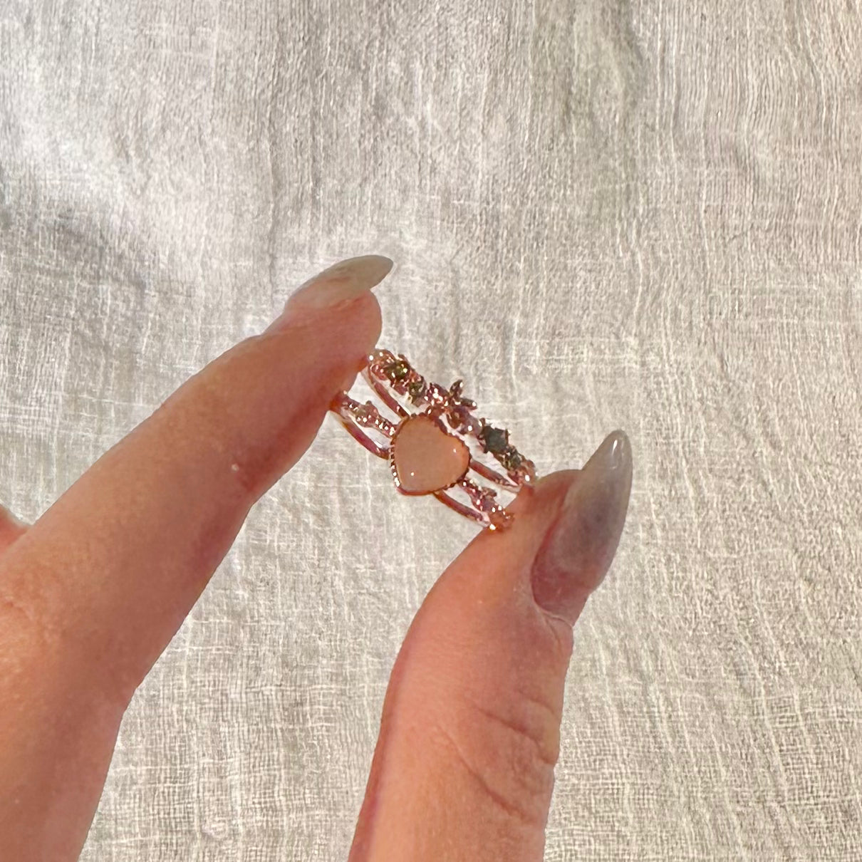 [] Heart Ring - Emma