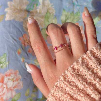 [sample ] Pink Blossom Ring