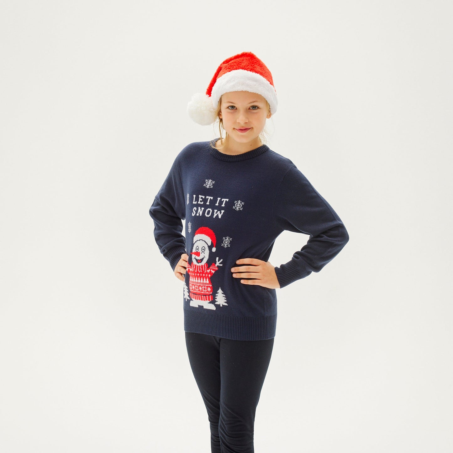 Let It Snow Christmas Sweater Kids