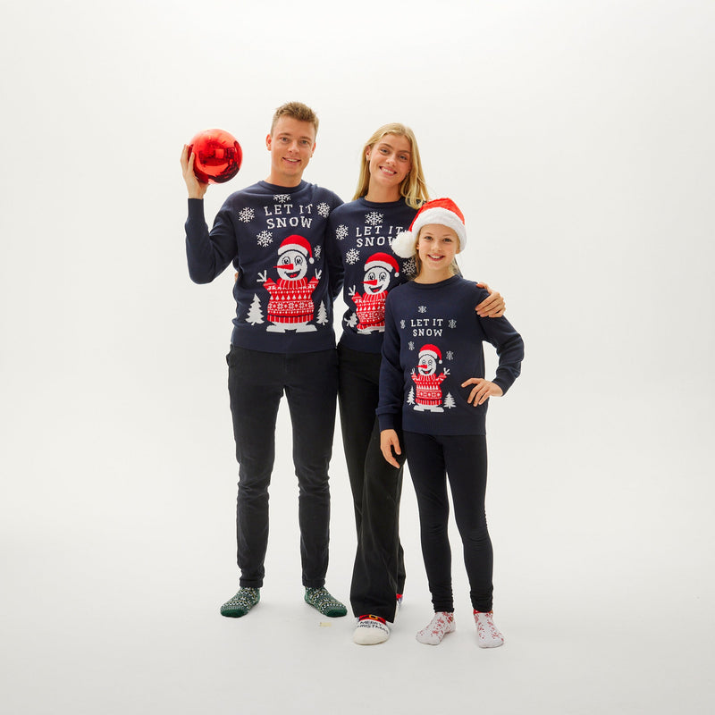 Let It Snow Christmas Sweater Women's