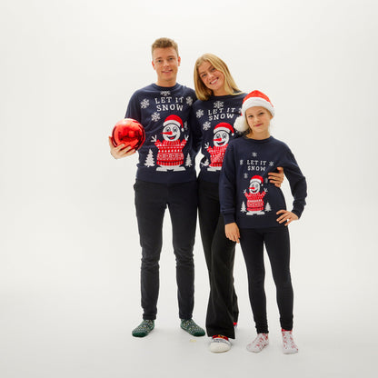 Let It Snow Christmas Sweater Women's