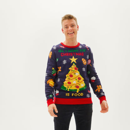 All I Want for Christmas Is Food Men's