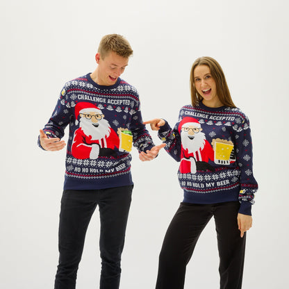 Ho Ho Hold My Beer Sweatshirt Men's