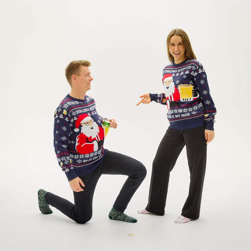 Ho Ho Hold My Beer Sweatshirt Men's