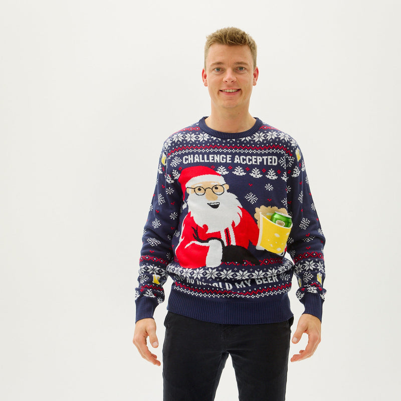 Ho Ho Hold My Beer Sweatshirt Men's