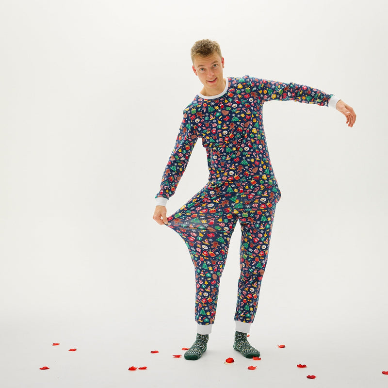 Crazy Christmas Pajamas Men's