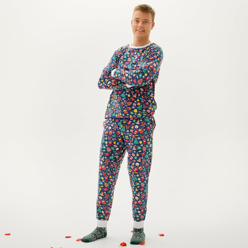 Crazy Christmas Pajamas Men's