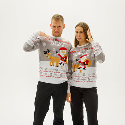 Ya Filthy Animal Christmas Sweater Women's
