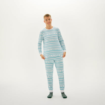 Christmas Pajamas with Christmas Motifs for Men