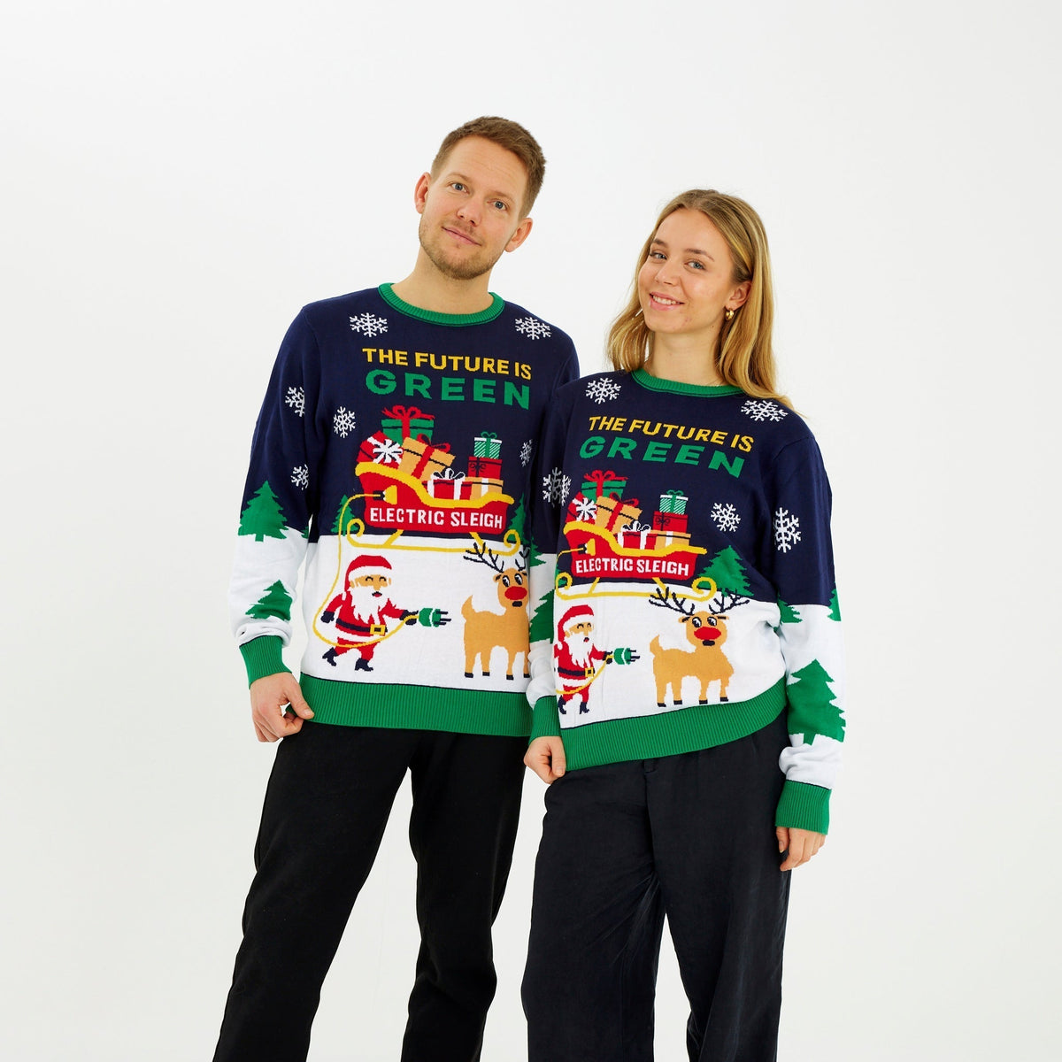 The Electric Christmas Sweater Men's