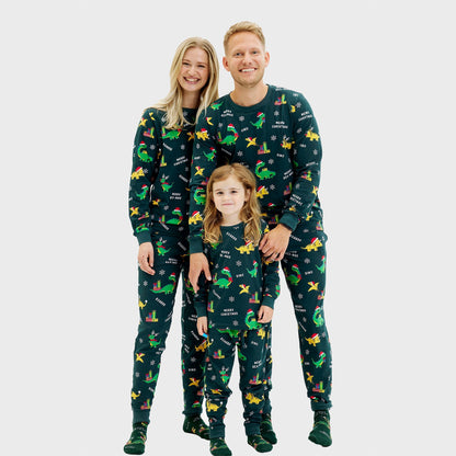 Dino Christmas Pajamas - Men's