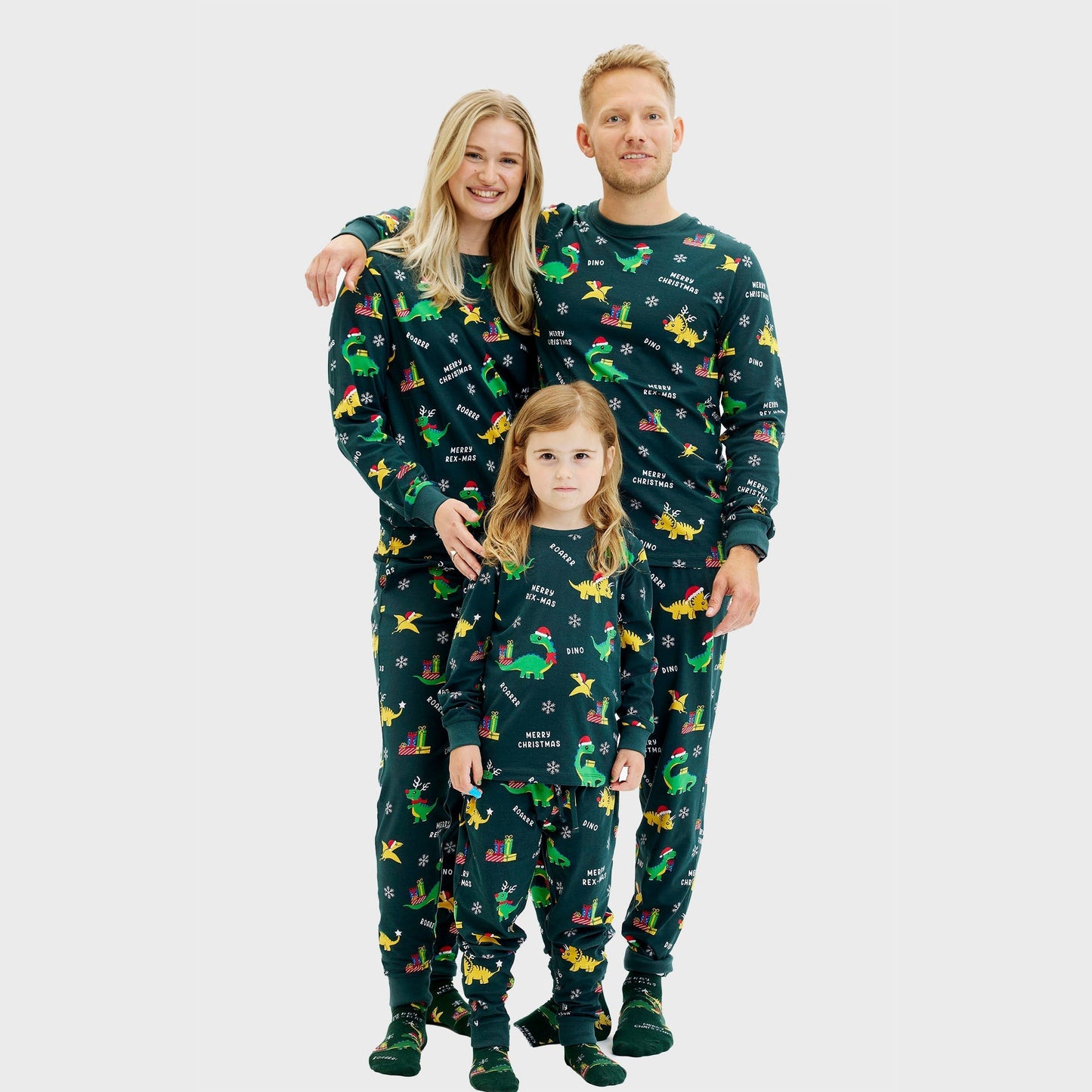 Dino Christmas Pajamas - Men's