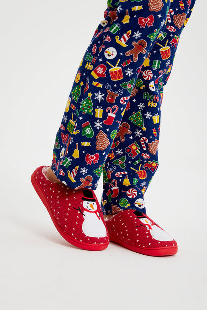 Snowman Slippers
