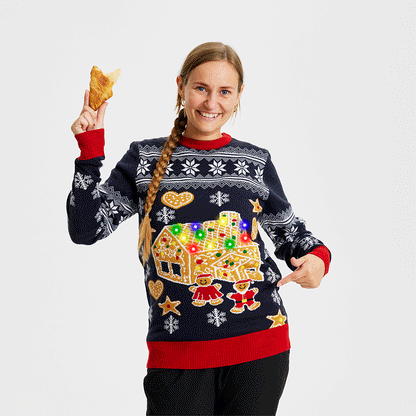 The Gingerbread Christmas Sweater Women's