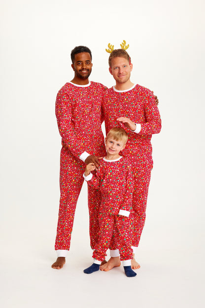 Crazy Christmas Pajamas Red Women's