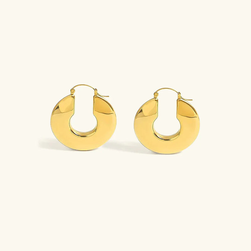 Kayleigh Chunky Hoop Earrings