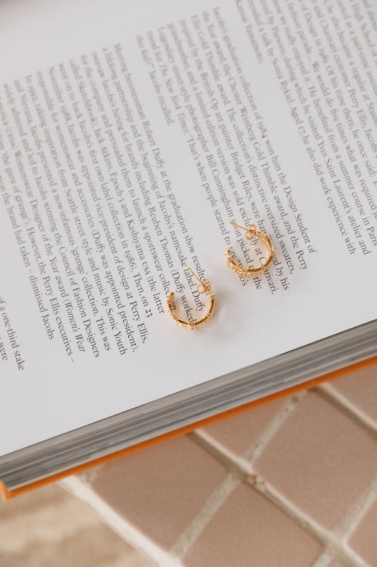 18k Gold Plated Jovial Life Earrings