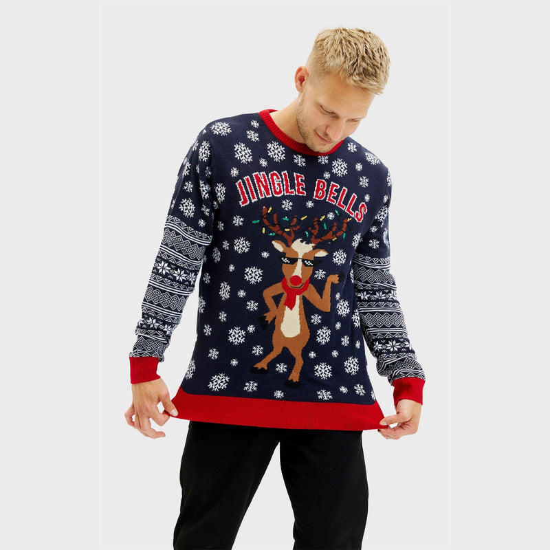 Jingle Bells Christmas Sweater Men's