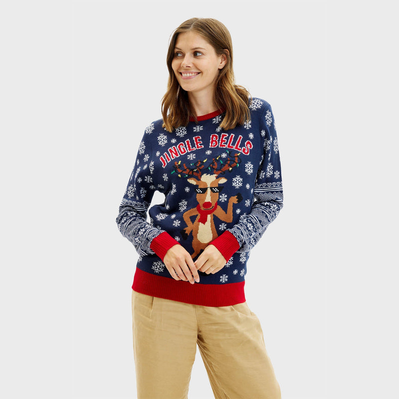 Jingle Bells Christmas Sweater Women's
