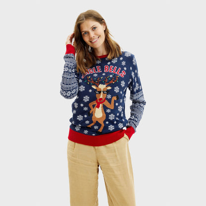 Jingle Bells Christmas Sweater Women's