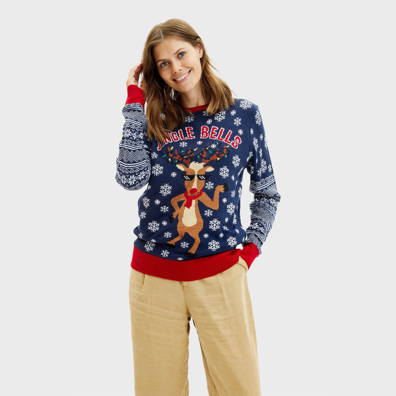 Jingle Bells Christmas Sweater Women's