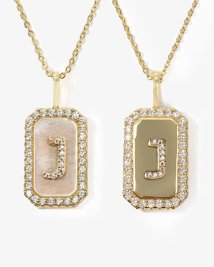 Love Letters Double Sided Necklace