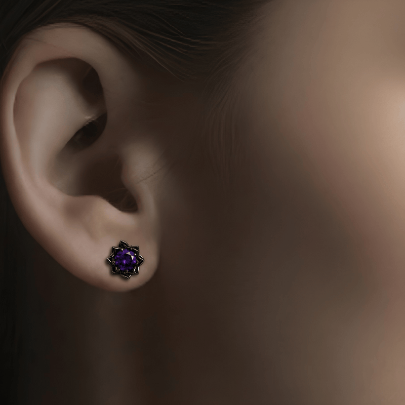 Mystic Bloom Topaz Earrings
