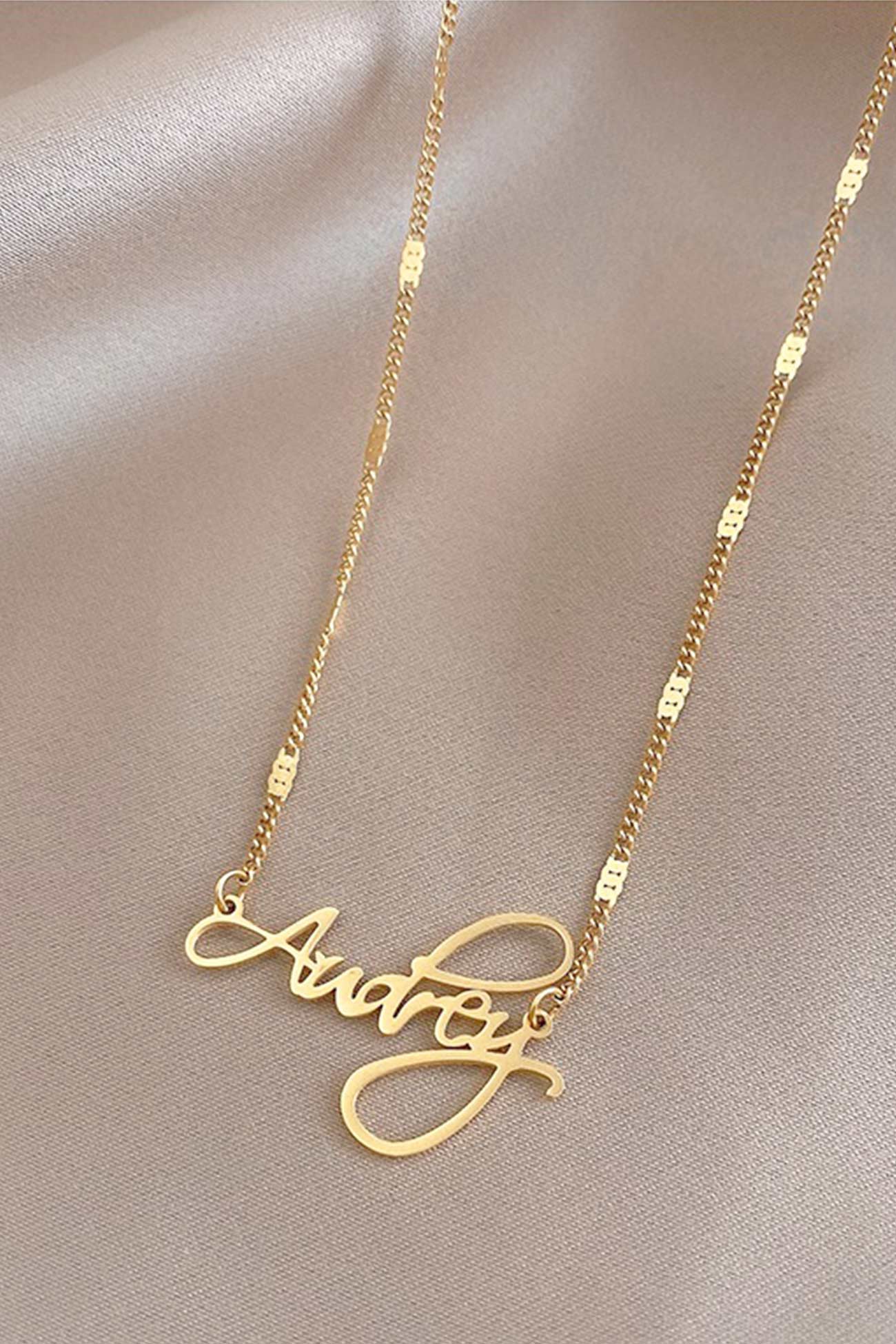 Minimalist Letter Necklace