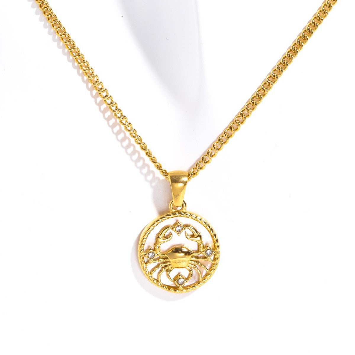 Tamera Zodiac Coin Necklace