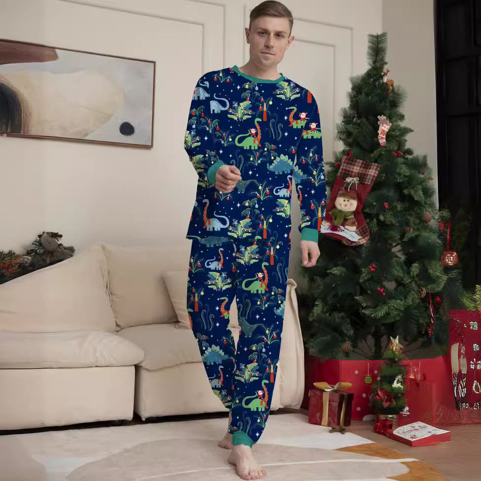 Dino Christmas Pajamas - Men's