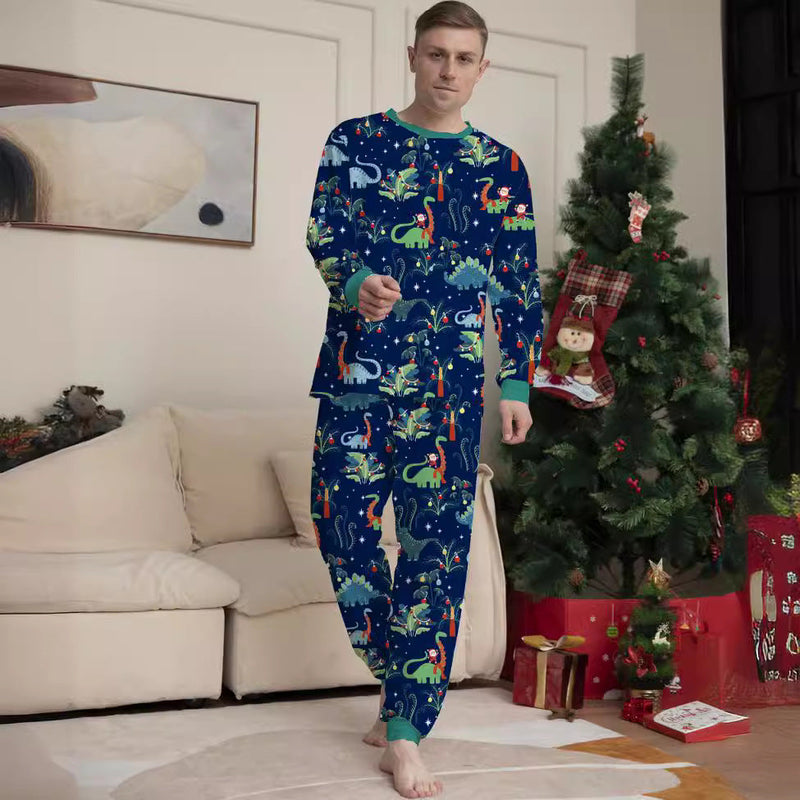 Dino Christmas Pajamas - Men's