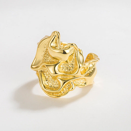 Embree Sculpted Open Ring