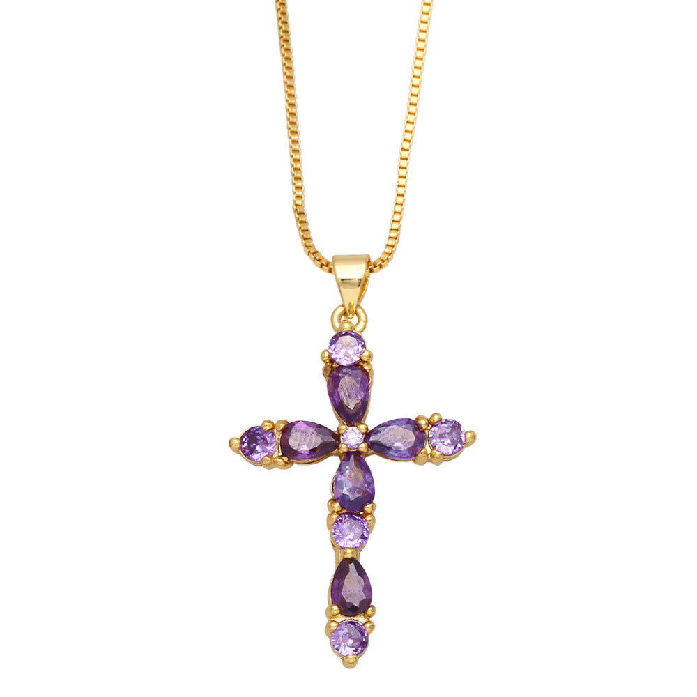 Ainhoa Colorful Zircon Necklace