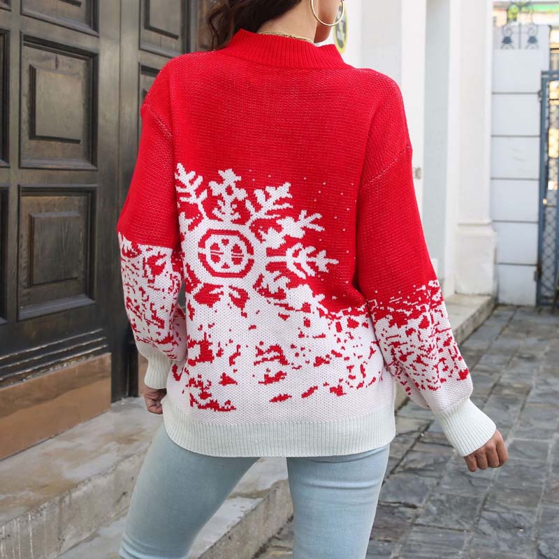 Jacquard Christmas Sweater