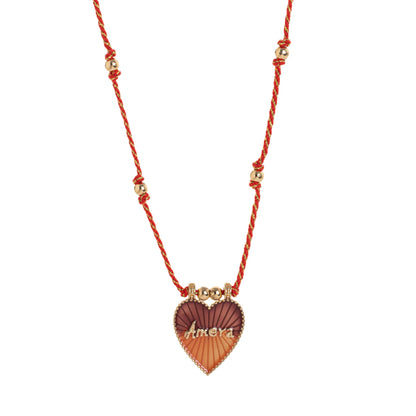 Siyona Cord Charm Necklace