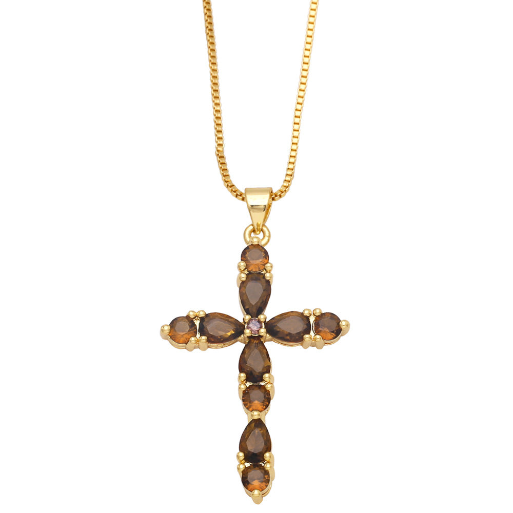 Ainhoa Colorful Zircon Necklace