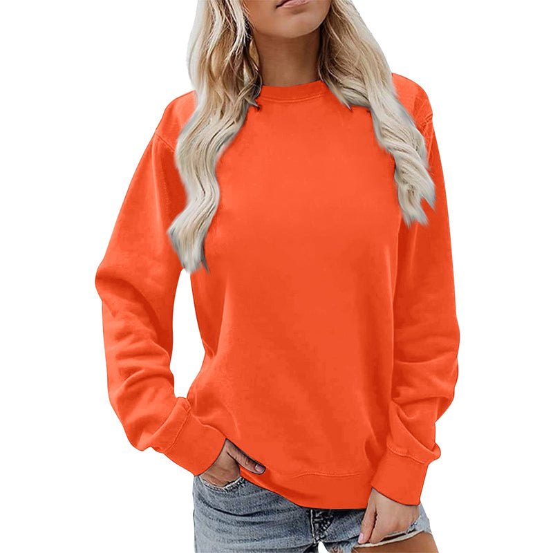 Women's Sweatshirt with Soft Lining and Festive Wine Motif