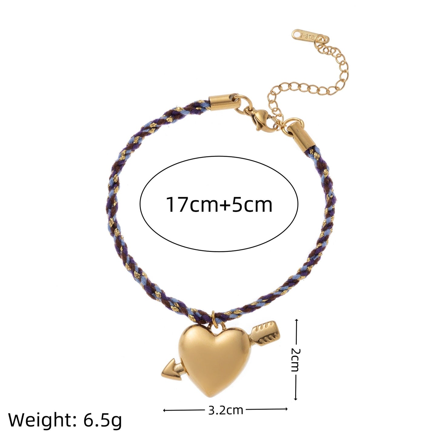 Charm Cord Bracelet