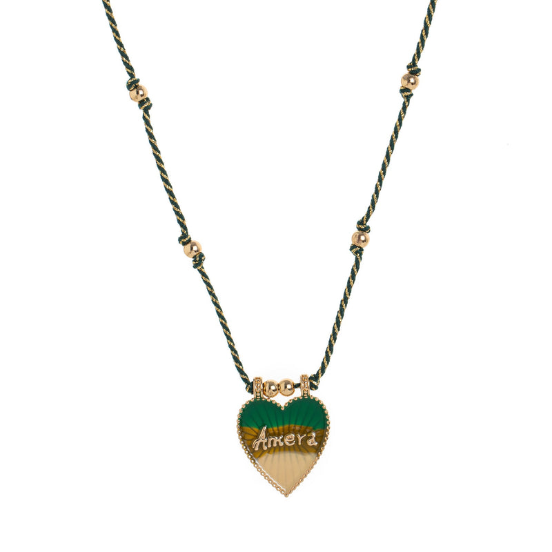 Siyona Cord Charm Necklace