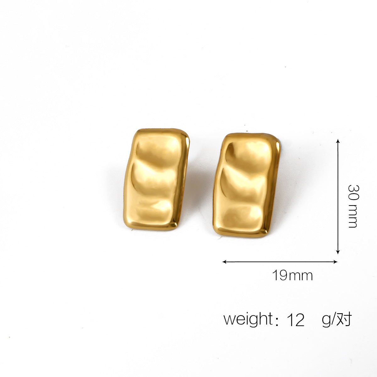 Katlyn Elevated Gold Geometric Earrings