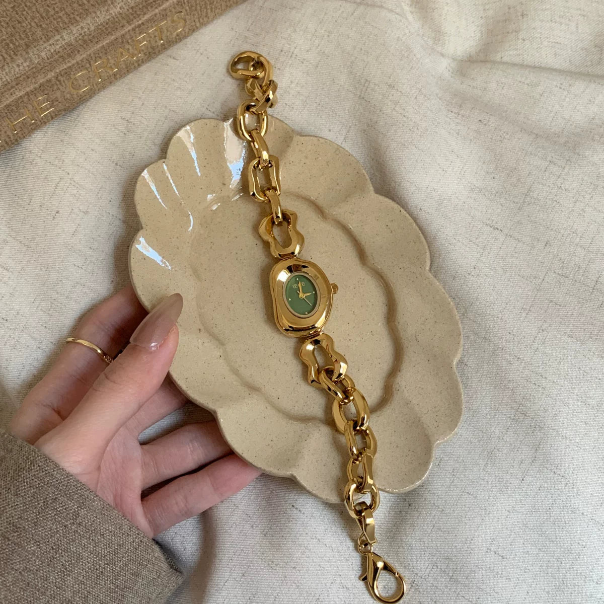 Irregular Hollow Bracelet Watch