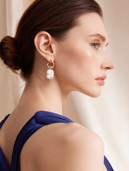 Haddie Freshwater Pearl Earrings